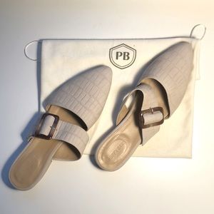 Poppy Barley flat mules